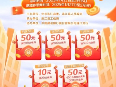 2025福州连江县春节消费券发放消息