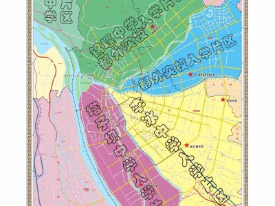 2025都江堰市初中入学片区划分范围公布