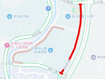 2025东莞松山湖初中学业水平考试周边路段实施交通管制通告