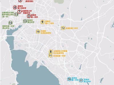 2025年昆明高考考点有哪些学校？（附分布图）