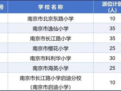 2025年南京玄武区小学+初中电脑派位工作实施办法