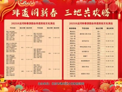 2025北京大运河新春游园会地址在哪里举行?