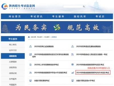 2025陕西专升本考试成绩公布时间