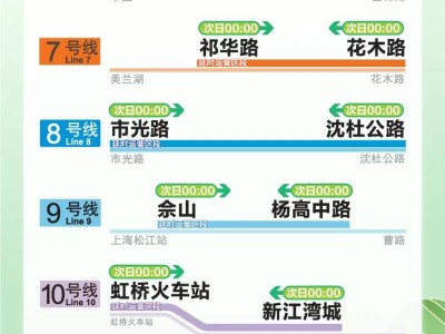 2025上海端午节地铁运营时间（官方最新）