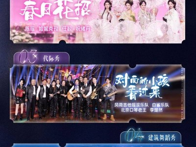 总台2025网络春晚收看指南(时间+嘉宾阵容+节目单+入口)