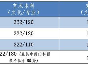 2023河北省艺术类本科分数线