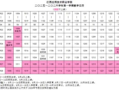 2026江西应用技术学院寒假放假时间