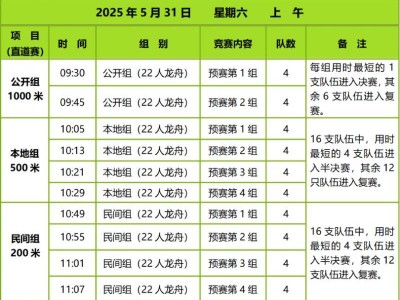 2025海口龙舟赛时间是哪一天？