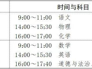 2025南京鼓楼区中考考点安排公布