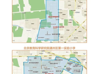 2025北京通州幼升小学区划分