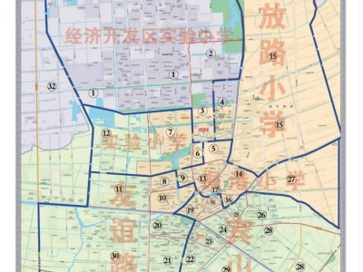 2025南通如东县小学施教区范围划分