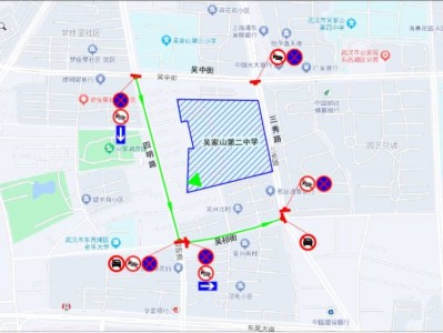 武汉东西湖区中考考点2025（附临时交通管控安排）