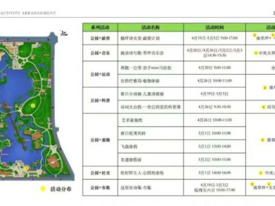 2025常州青枫公园露营季时间+地点+活动内容