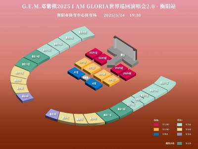 2025年衡阳邓紫棋演唱会座位图信息