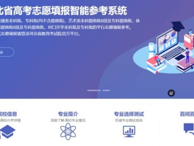 河北省高考志愿填报智能参考系统http://www.hbzyck.com