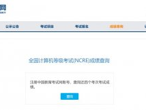 计算机二级成绩查询入口官网（https://www.neea.edu.cn/）