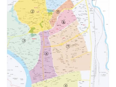 新会圭峰会城初中学区划分图(2025年)