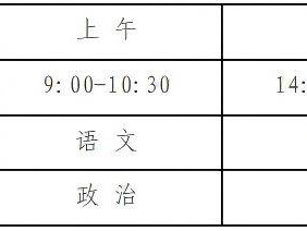 2025河南高考武术传统体育专业文化考试时间