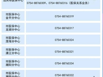 2025汕头城乡居民医保参保登记、缴费时间延长