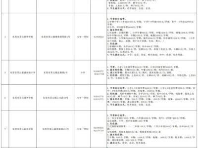 2025东莞茶山镇民办学校入学办法