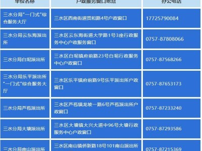 2025三水区在校学生办理居民身份证专场服务办理时间+地点