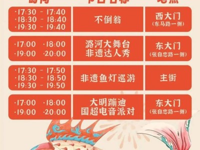 2025天津五一潞河督运巷首届鱼灯文化节活动时间表