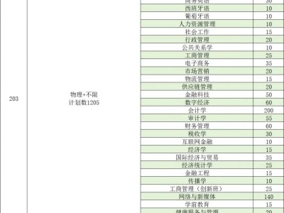 广州新华学院2025年普通高考招生计划