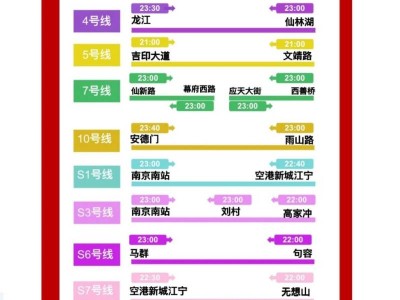 2025五一南京地铁运营时间