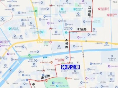 2025南通公交开通清明祭扫专线示意图