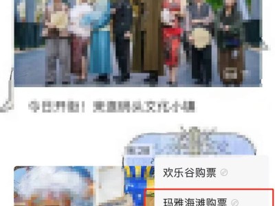 武汉玛雅海滩水公园门票价格+购票入口+购票流程图