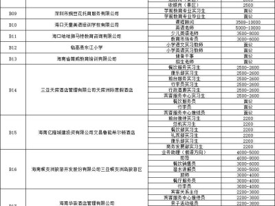 2025年5月15日海南外国语职业学院校园专场招聘会（时间+地点+岗位）