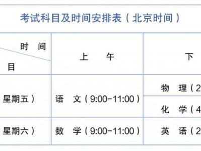 2025年成都中考时间表（附考试科目）