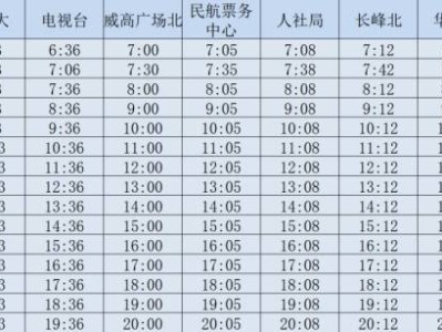 威海机场大巴时刻表2025
