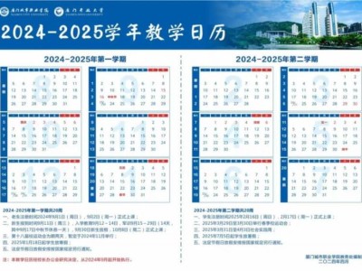 2025厦门市城市职业学院开学时间