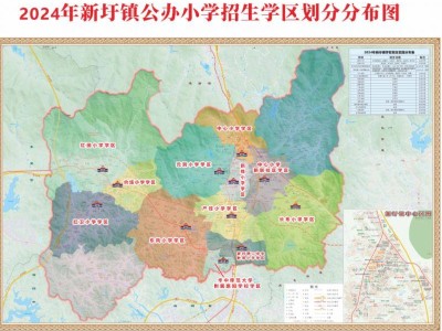 惠州惠阳新圩镇公办小学片区划分