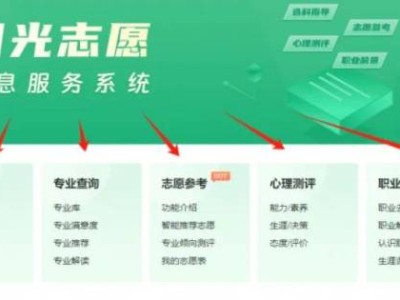 阳光志愿信息服务系统(gaokao.chsi.com.cn)