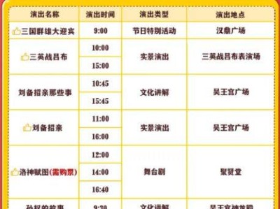 2025无锡影视基地春节活动时间+地点+门票
