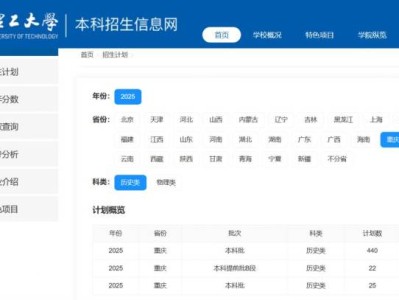 2025重庆理工大学招生计划查询