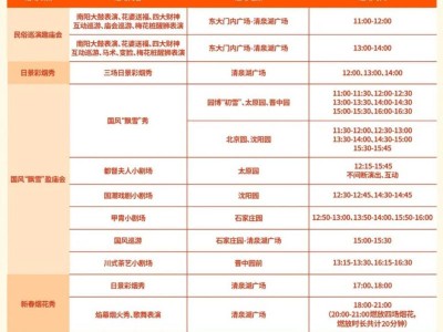 2025年南宁园博园春节烟花秀几点开始