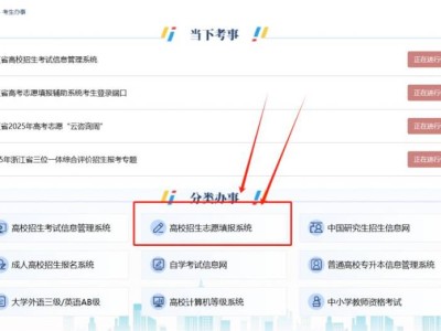 2025浙江省高考志愿填报系统（www.zjzs.net）
