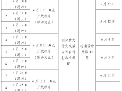 上海市2025年4月普通话水平测试报名公告(报名+考试)