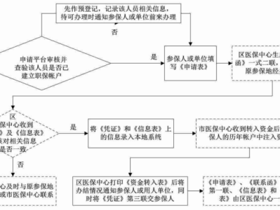 上海医保转入办理流程图解