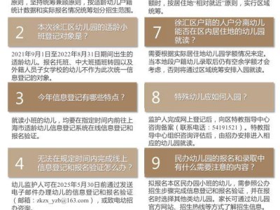 2025徐汇区报名公办幼儿园托班如何报名