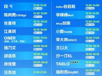 武汉太空奇缘音乐节汪苏泷几点出场2025