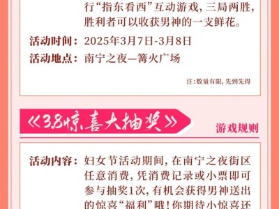 2025年南宁之夜春日游园盛会活动时间+内容+流程表