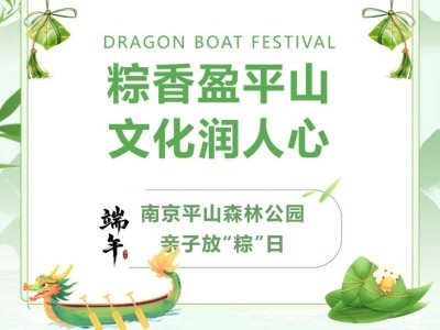 2025端午南京平山森林公园亲子包粽子时间+地点+报名方式+收费标准