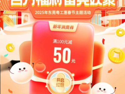 2025东莞粤工会元宵消费券领取时间+入口