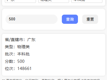 广东高考450-500分能上哪所大学？