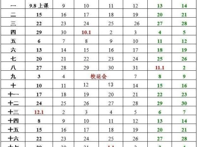 东莞理工学院开学时间（附2025-2026学年校历表）