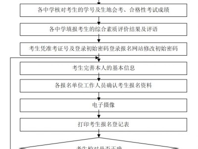 2025东莞中考网上报名流程图